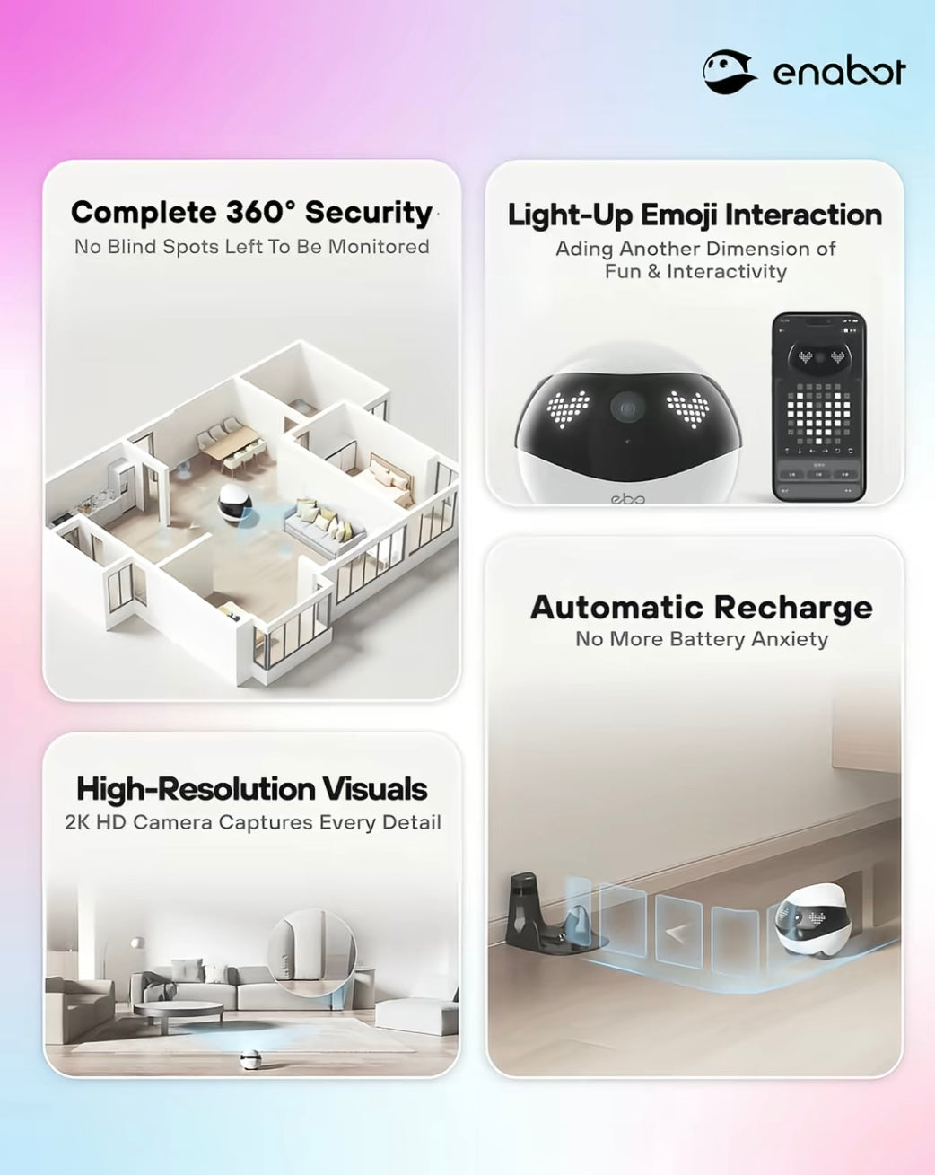 Enabot Ebo Air 2 Pet camera Robot
