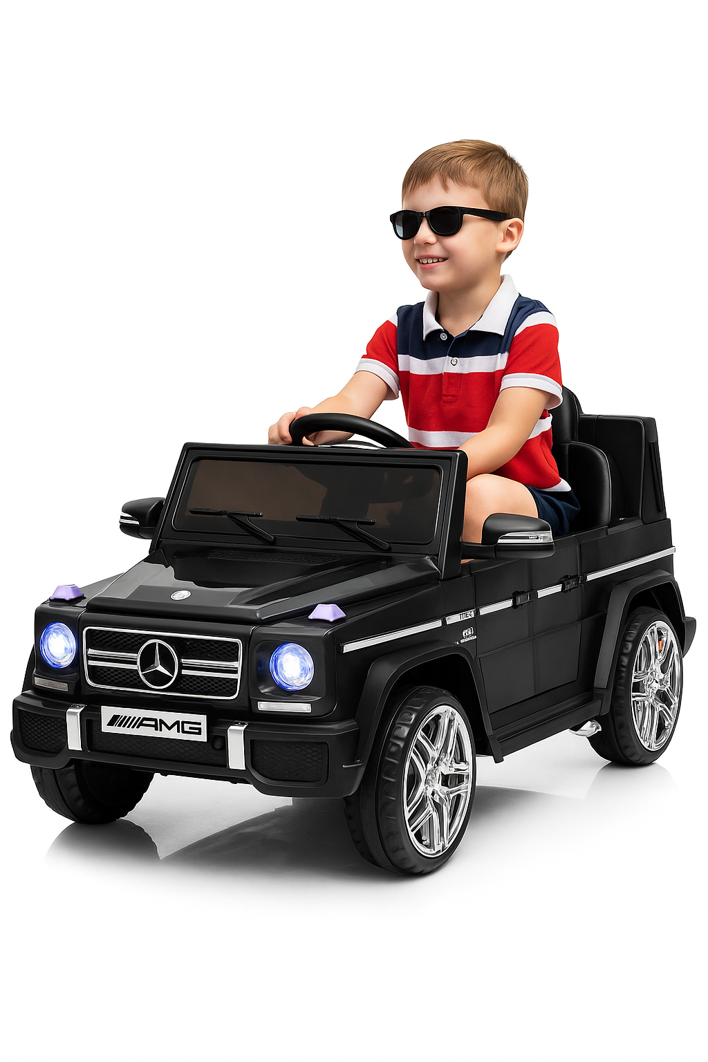 Mercedes-Benz G-Class AMG G63 electric ride-on toy car for kids