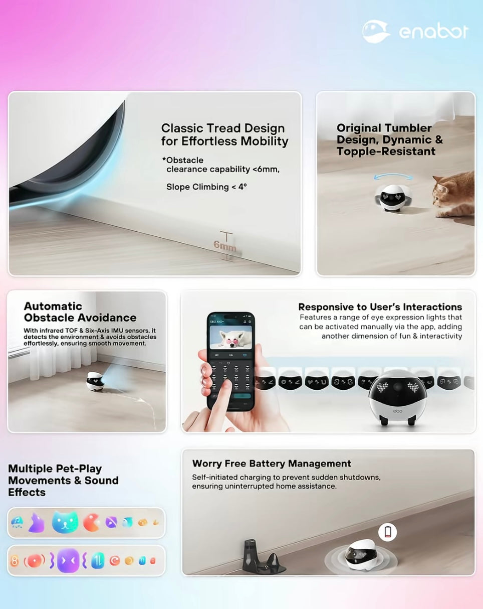 Enabot Ebo Air 2 Pet camera Robot