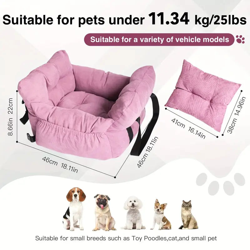 Bark & Buff™ Dog Carrier Car Seat